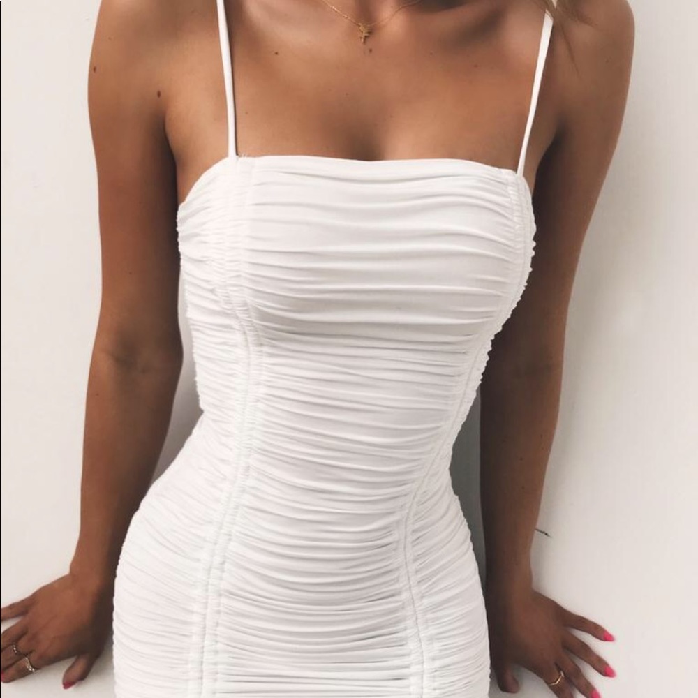 Tiger Mist Zion dress in White